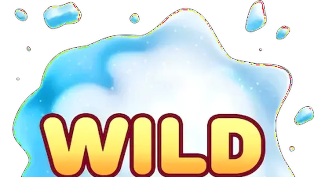 Snow Party slot game screen featuring cute arctic animals